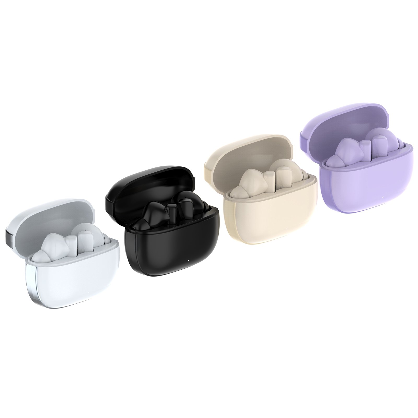 Factory Price Mini Size In-Ear Bluetooth Earphone Touch Control ANC+ENC Sports Gaming Noise Cancelling TWS Earphones