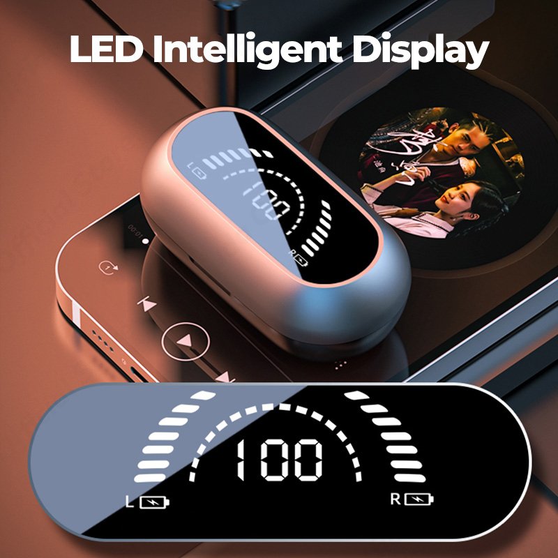 New TWS earphone BT smart stereo open over ear buds hooks wireless in-ear earhooks headset headphones earbuds