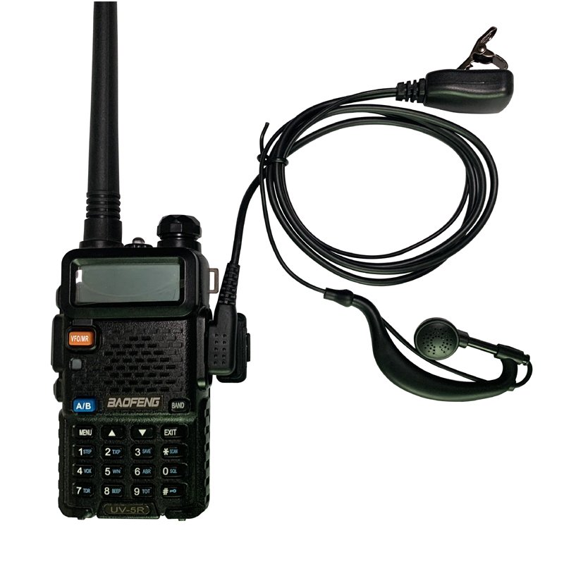 Long Range Baofeng Accessories Uv-5R Uv 9R Uv9R Uv5R Walkie Talkie Earphone Earpiece Mic For Uv-82 Radio