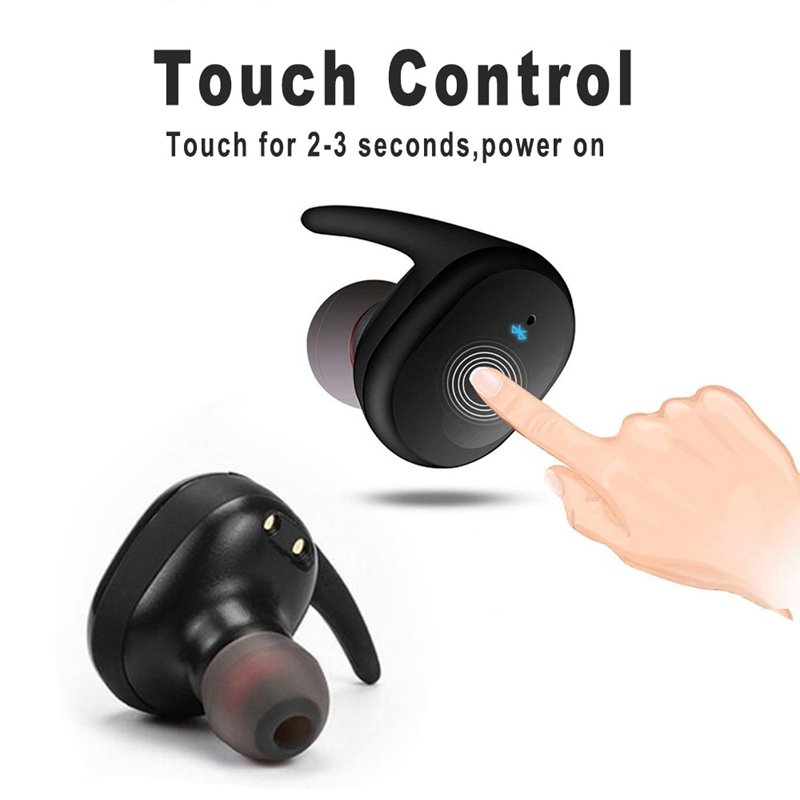Super Mini Headphones Y30 TWS BT 5.0 Wireless Earbuds Headsets Music Sports Gaming In-ear Earphones With Charging Case