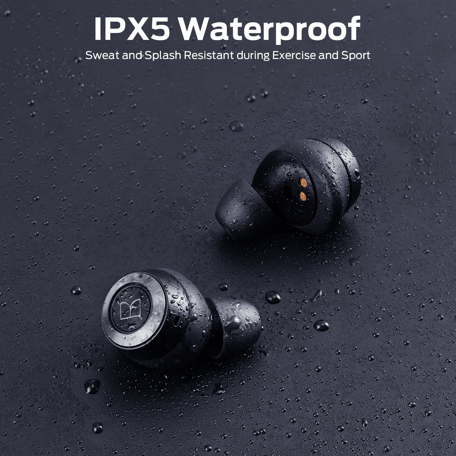 Monster Achieve 100 AirLinks Wireless Earbuds ENC Noise Cancelling TWS Earphones Stereo Blue-tooth Sports Earphones & Headphones