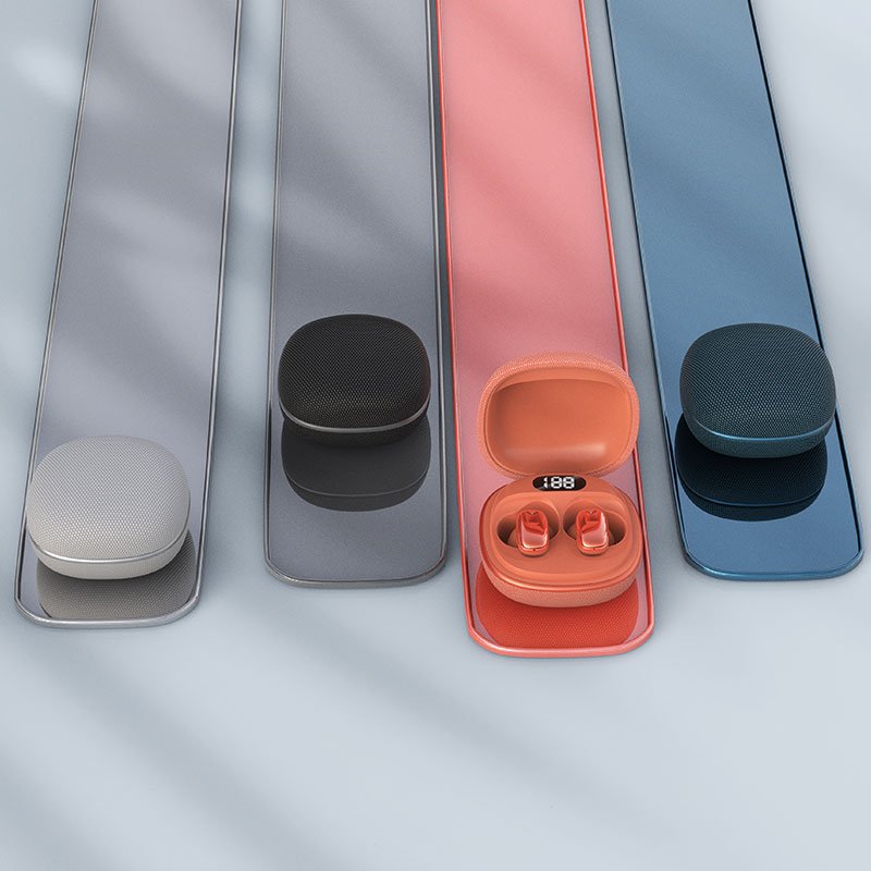 Lelisten Wholesale Manufacturer Customizable Custom OEM Mini Auriculares in-ear Sleep Wireless Earphone Earbuds TWS Headphone