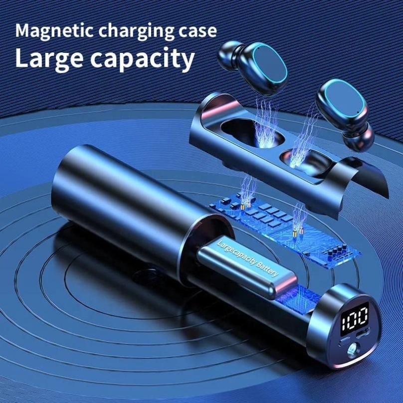 TWS Earphone N21 Wireless Headphone BT Sports Earbuds Noise Cancelling TWS Headset