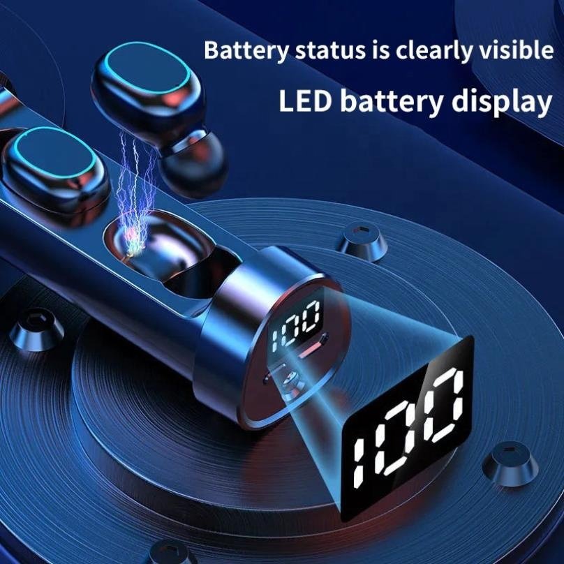 TWS Earphone N21 Wireless Headphone BT Sports Earbuds Noise Cancelling TWS Headset