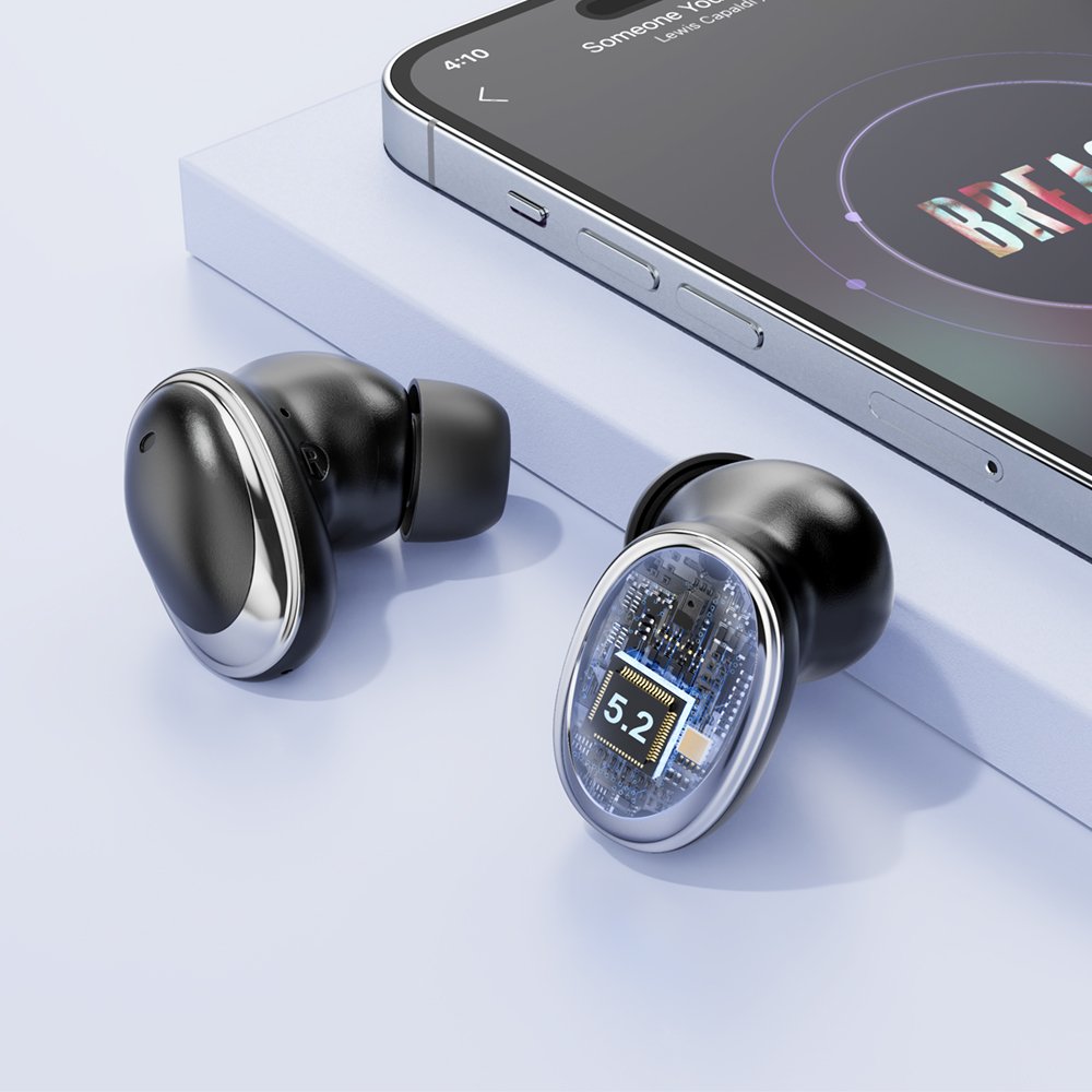 New Bee 2023 New Trend TWS BT 5.2 ENC Noise Cancelling Ear Phone Handsfree True Wireless Earbuds Stereo Mini Headphones Earphone