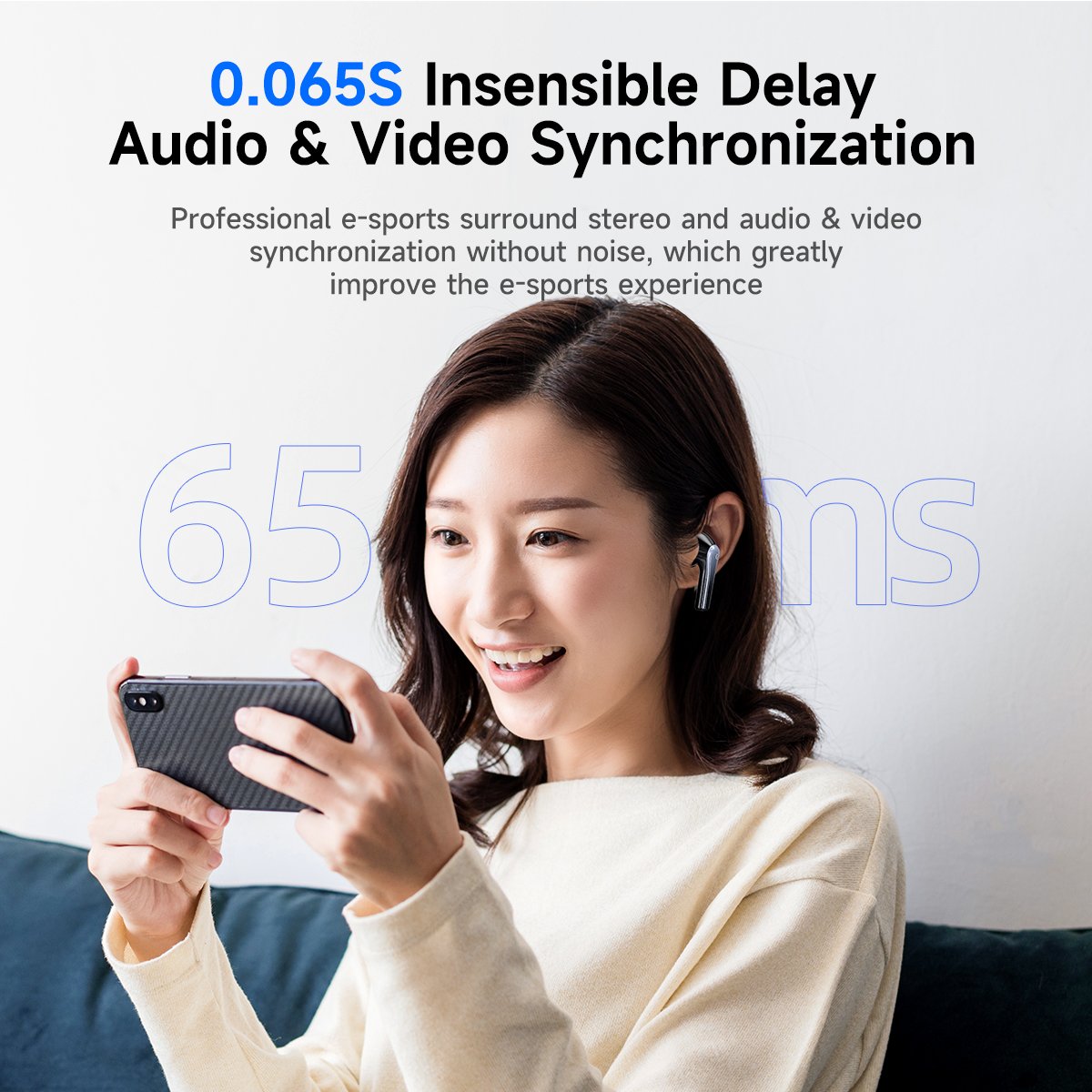 2023 Top Quality T62 Wireless Earbuds TWS Best New Version Wireless Earphones In-ear Earbuds