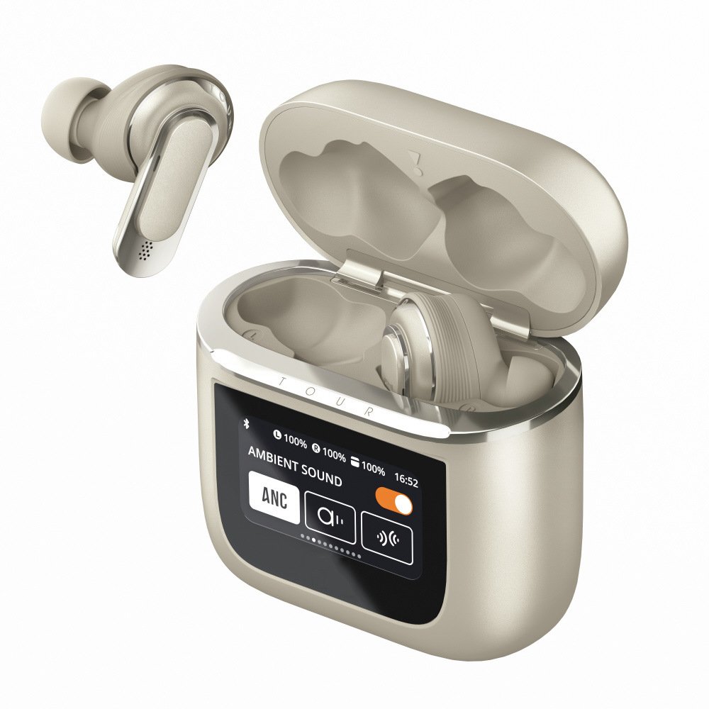 2024 newest touch screen TWS wireless bluetooth earphones noise cancelling gaming earbuds in-ear headphones earphones for JBL