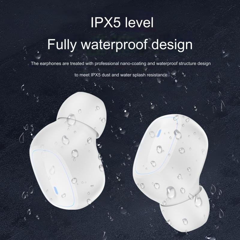 In Ear Noise Cancelling Earphones Tws BT 5.3 Mini Earbuds Wireless Stereo Earphone Headphones
