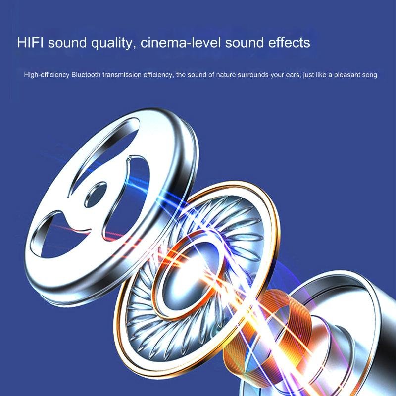 In Ear Noise Cancelling Earphones Tws BT 5.3 Mini Earbuds Wireless Stereo Earphone Headphones