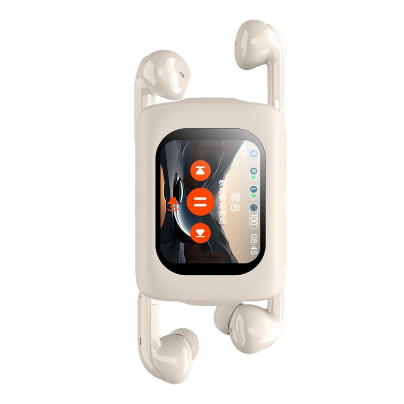 H12PRO+ Smart Full Colour Screen Dual Noise Cancelling TWS Wireless Headphones Hifi TWS Music Headphone Earbuds
