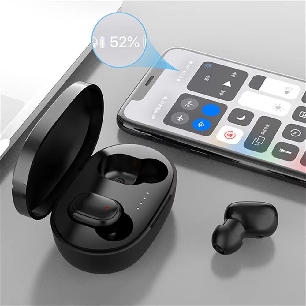 Premium A6S Bt Earphones True Wireless Stereo Headsets With Microphone Suitable For Mobile Gaming Experience