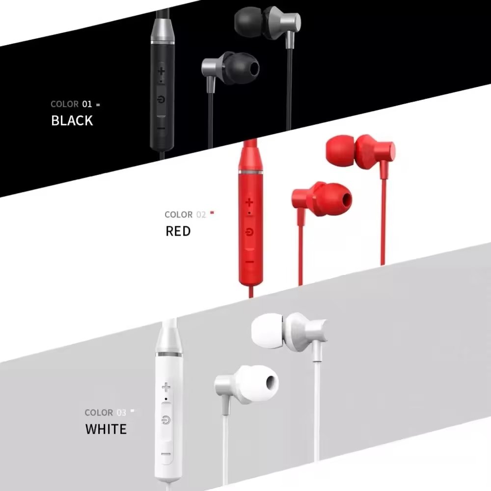 Wireless Earphone H05 neckband earphone Noise Reduction BT5.0 IPX5 Waterproof Sport Earbuds Running Headsets for men wome