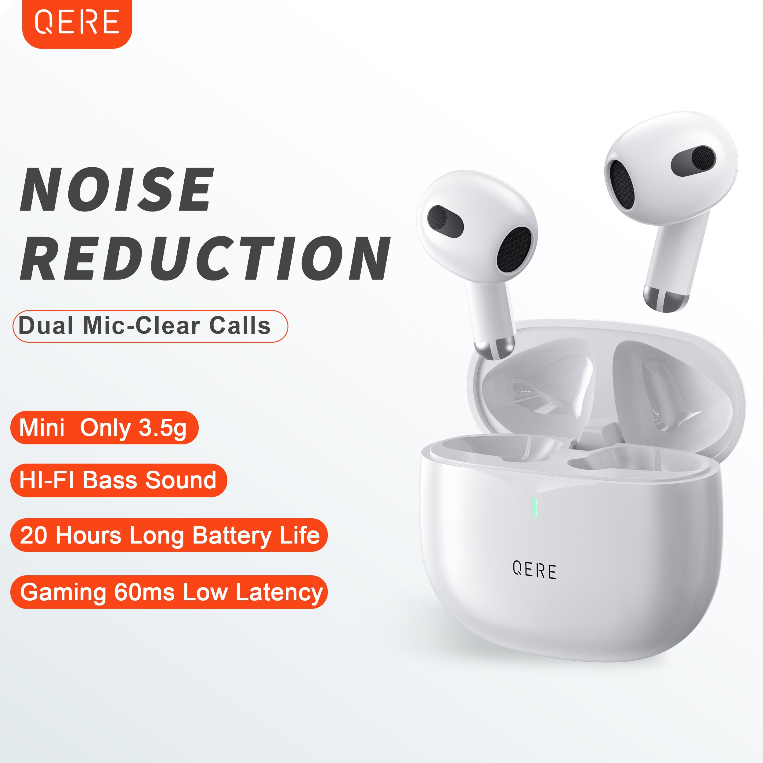 Factory Hot Sale Hearing Earphones Tws Noise Cancellation Earphone For Gaming