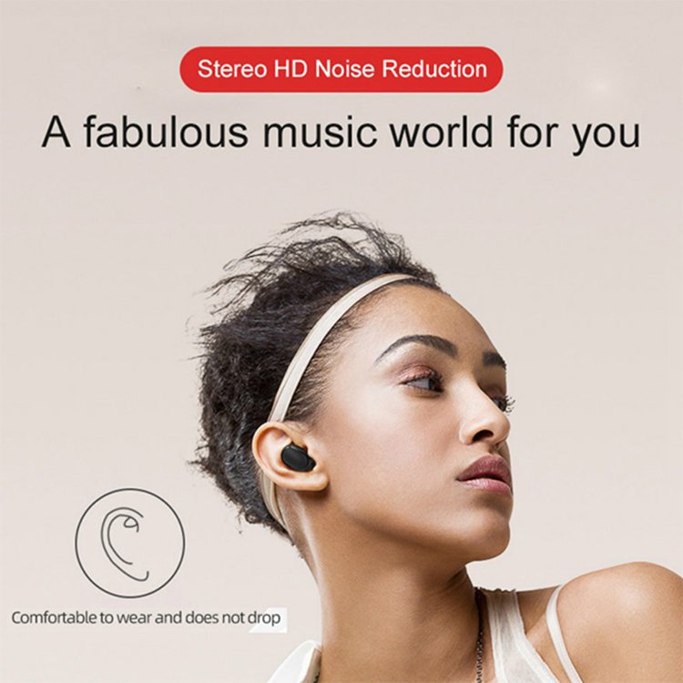 E6S TWS Wireless Earphones 3D Stereo Sound LED Display Mini Earphone 5.0 Sports Headset Waterproof Headset