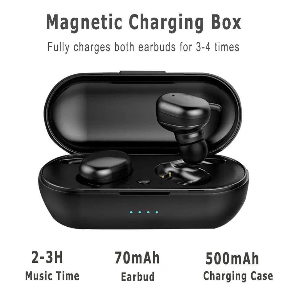 Original TWS Y30 Wireless Headphones 5.0 Smart Phone Earphones Touch control Sound Earbuds Noise Cancelling Headset