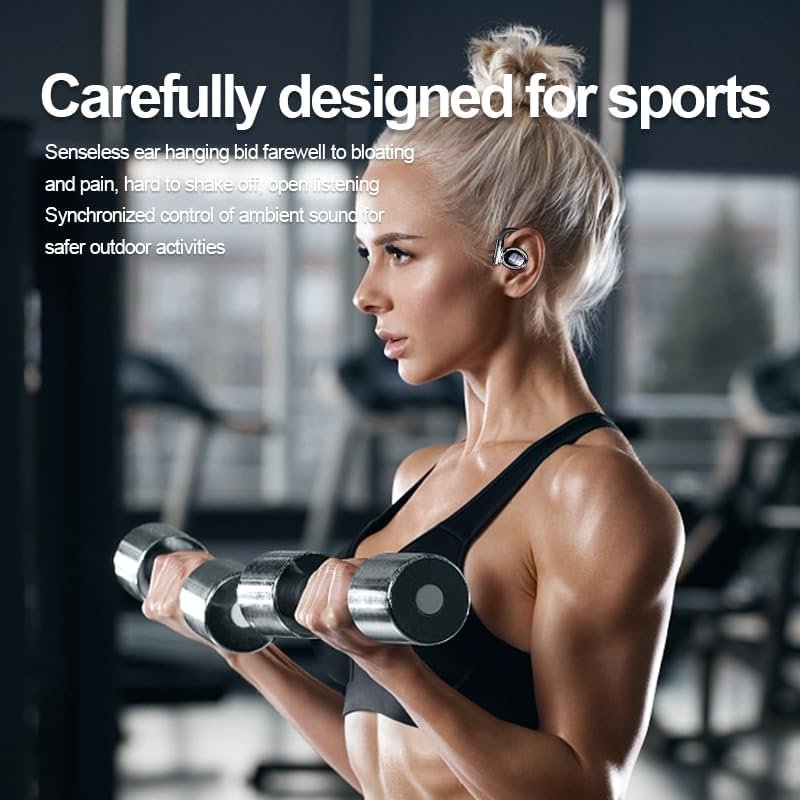 OWS in ear earphones 5.3 wireless earphones true in ear earphones 48 hours playback time subwoofer microphone