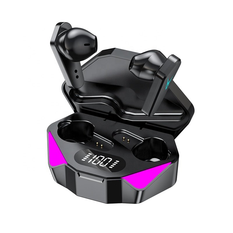 New Audifonos Gamer X15 TWS Earbuds True Wireless Headphone 5.0 Earphone Noise Cancelling BT 5.3 Gaming Headset In-ear earphone