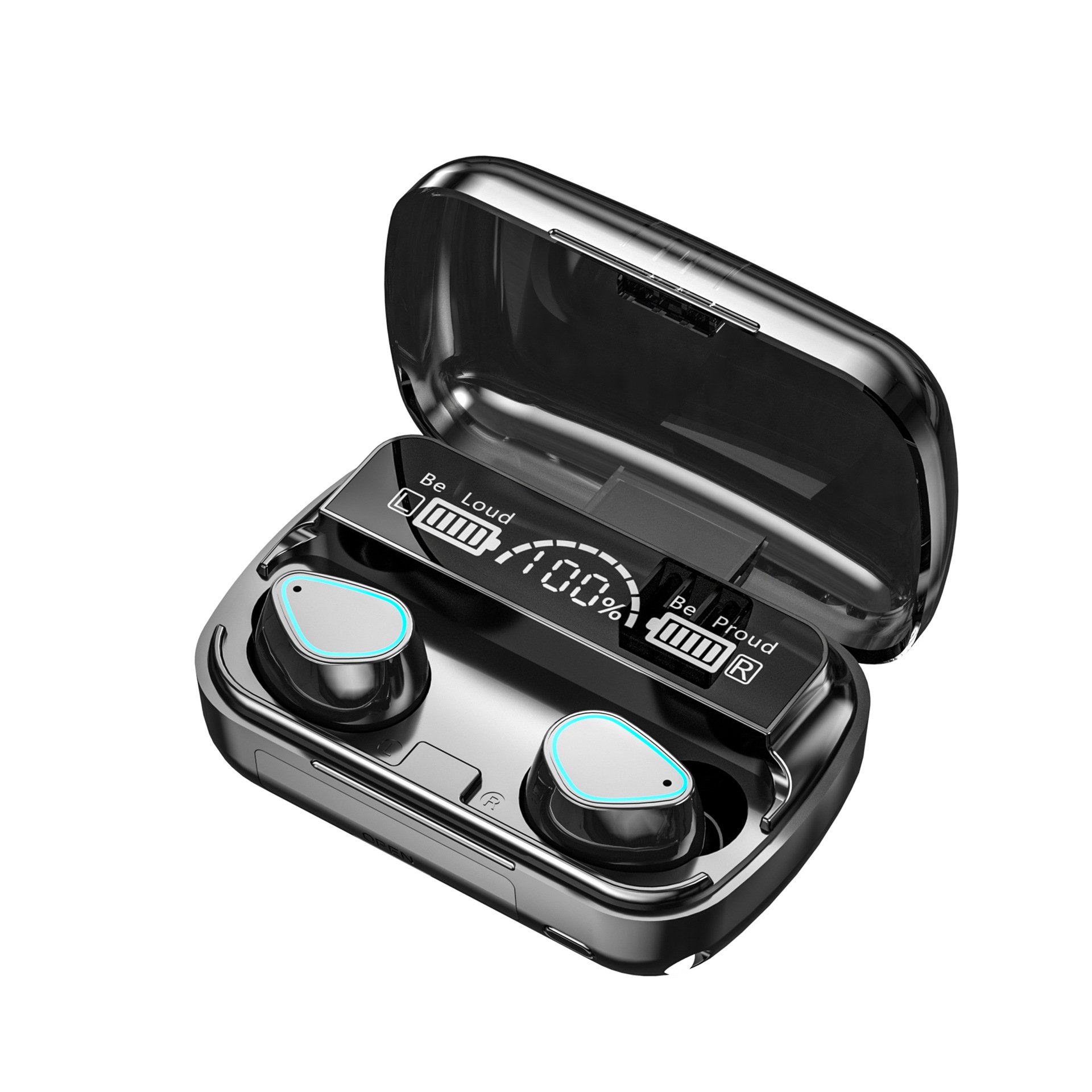 2024 M10 TWS Wireless Earbuds 5.1 Bluetooth Headphones LED Sport Waterproof Microphone Charging Box Noise Cancelling Hot Sale
