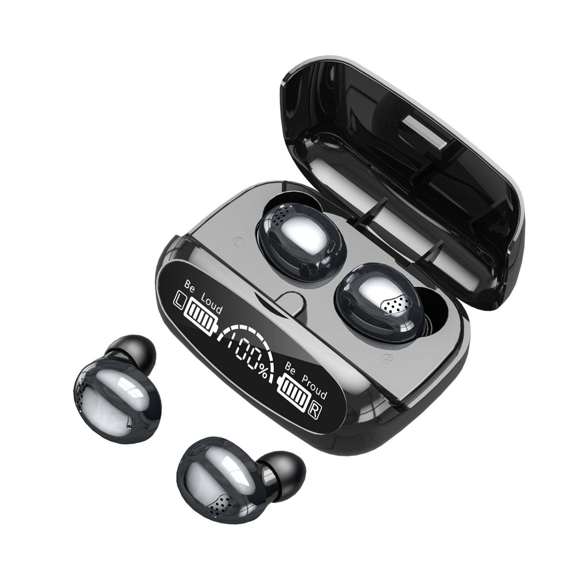 2024 M10 TWS Wireless Earbuds 5.1 Bluetooth Headphones LED Sport Waterproof Microphone Charging Box Noise Cancelling Hot Sale
