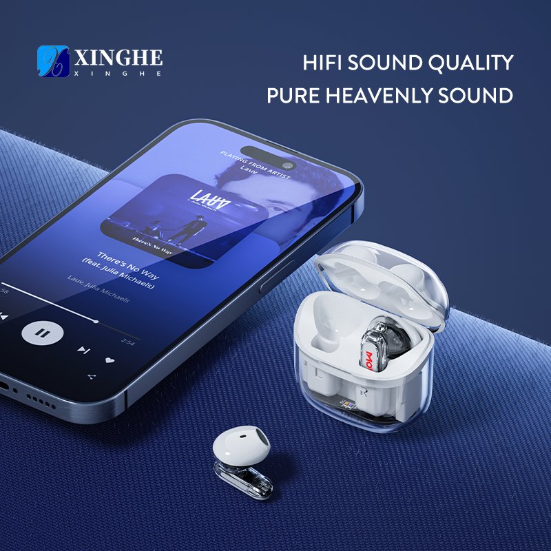 10mm dynamic hifi earphones, travel-friendly semi-in-ear true wireless earbuds, TWS earphones