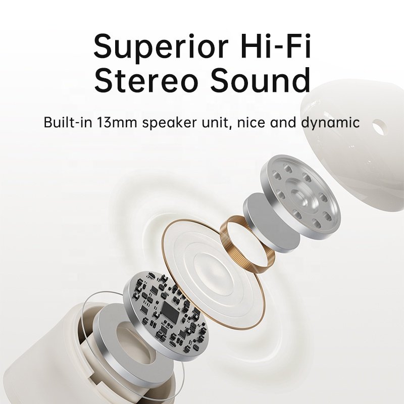 SANSUI W97 TWS Earphone Wireless in-ear Headphones Noise Cancelling Stereo Sport Headset Game Earphone