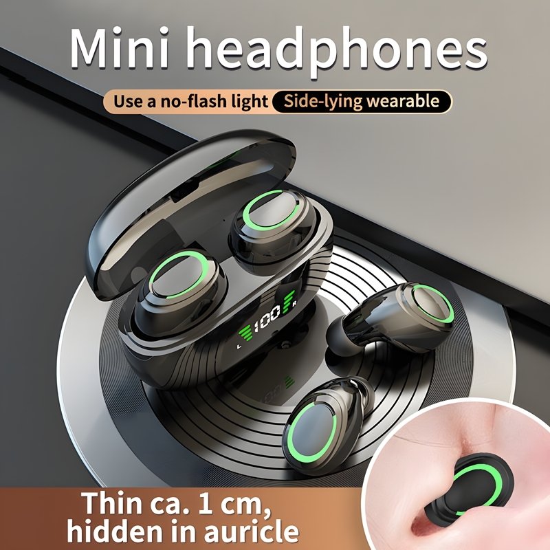 TWS 5.3 Mini Earphones Waterproof Auditonos Gamer 9D Stereo LED Screen Wireless Earphones Sports BT Earphones