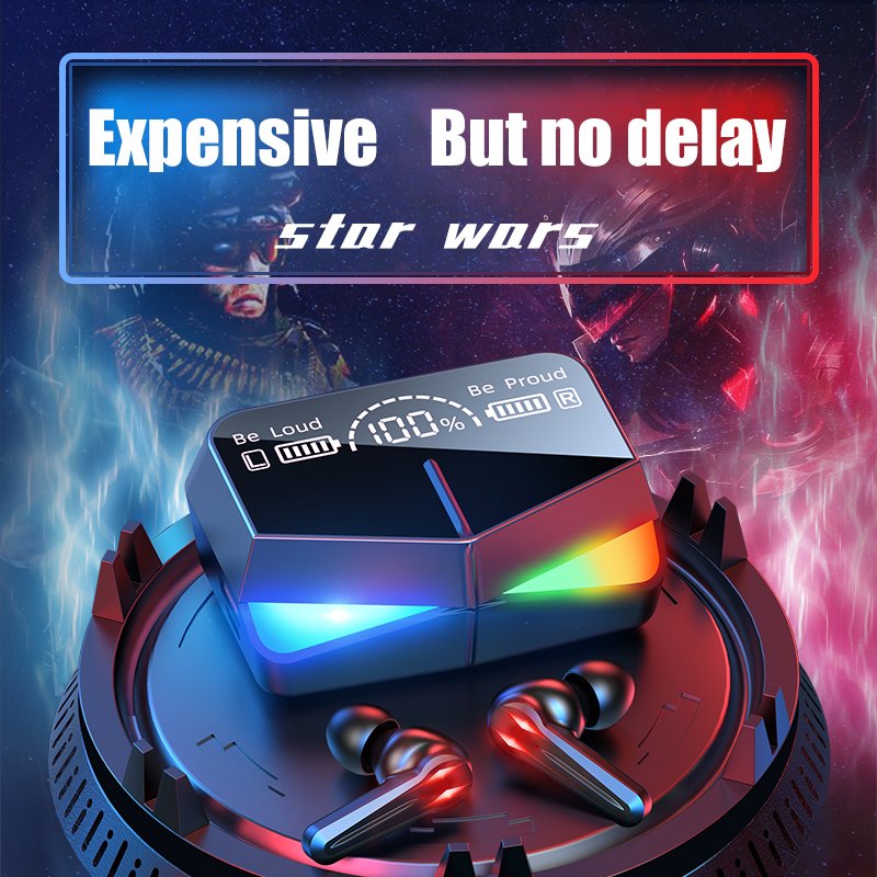 Low Latency Hifi Audifonos M28 Auriculares TWS Mini True Wireless Gaming Earphone Headset Earbuds Headphones