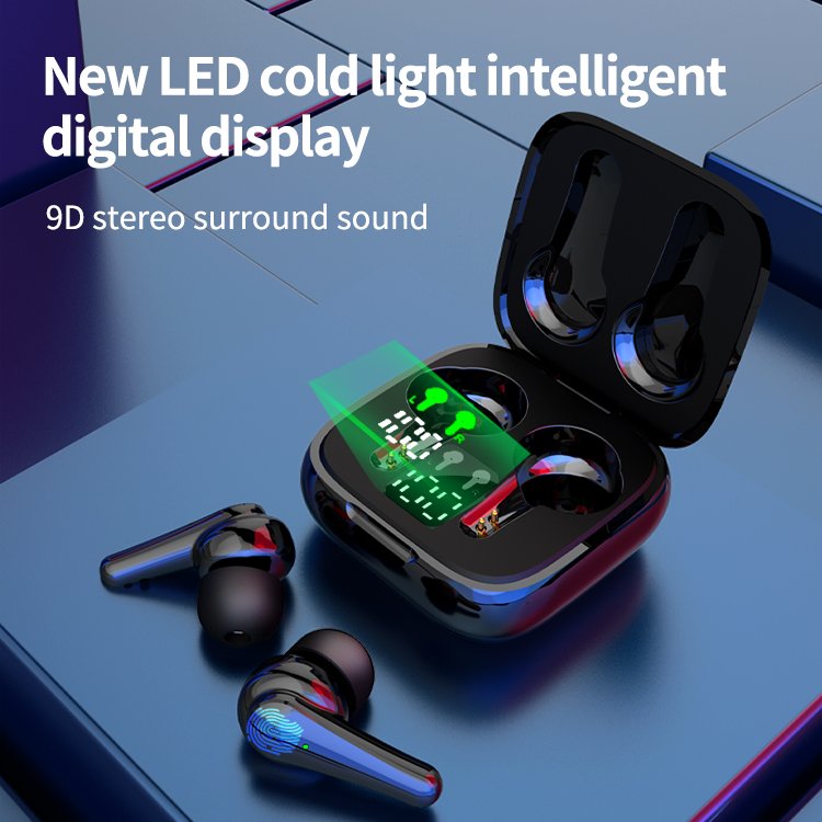 Dropshipping original waterproof gaming Sports Noise Cancelling hifi earphones headphones tws wireless earbuds inpods 12 macaron