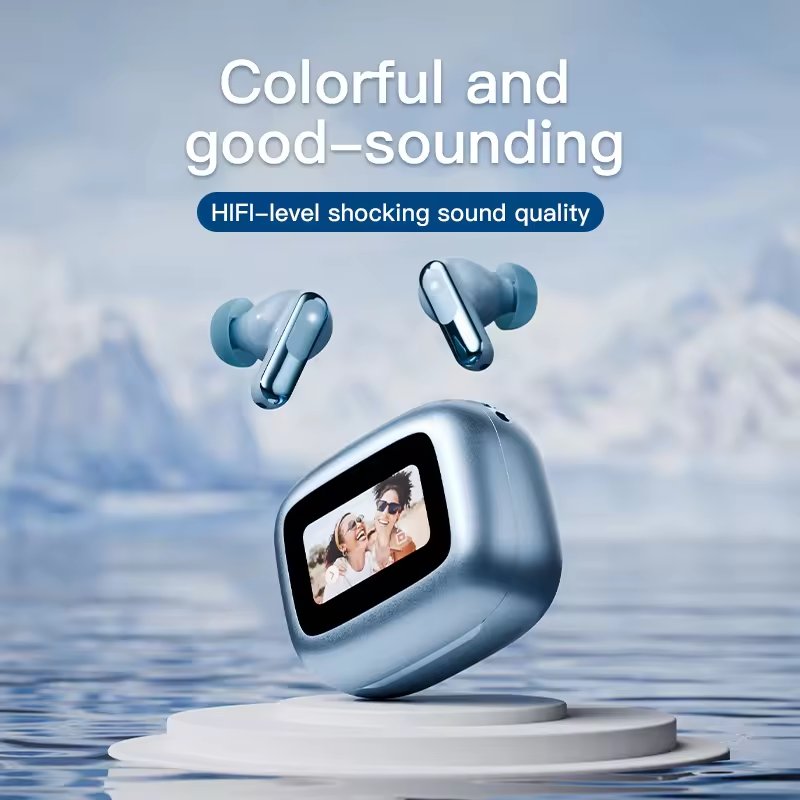 Wireless Earbud Bluetooth53 Earphone ANC+ENC In-Ear Touch Screen Control Active Noise Reduction Headset audifonos Gaming For JBL