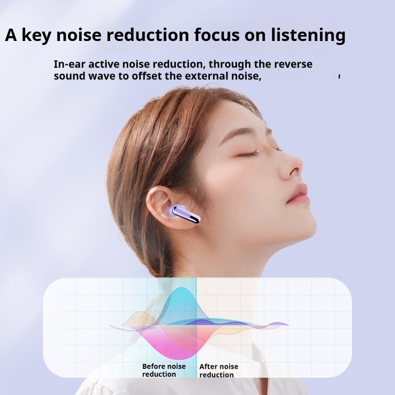 Wireless Earbud Bluetooth53 Earphone ANC+ENC In-Ear Touch Screen Control Active Noise Reduction Headset audifonos Gaming For JBL