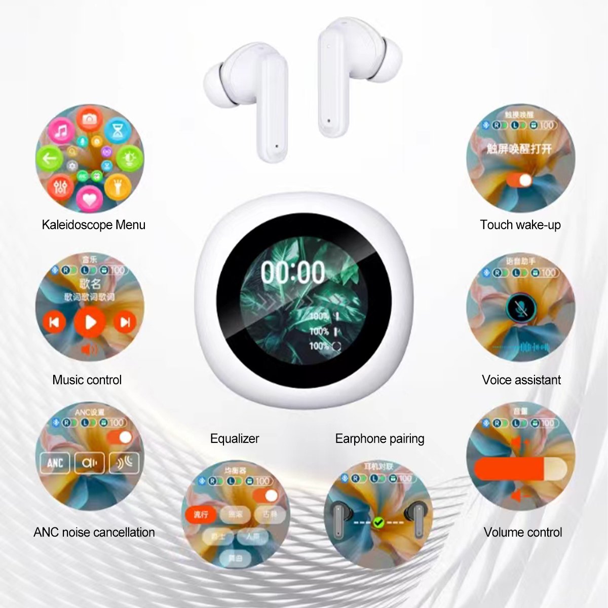 New Hifi Waterproof Wireless Stereo Earbuds Noise Cancelling Tws Earphones Fone De Ouvido Bluetooth Gaming Headsets