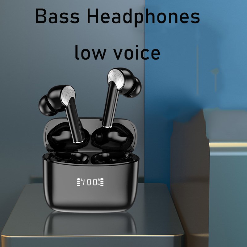 2023 HD call noise reduction wireless earphones LED charging compartment display long battery life earphones