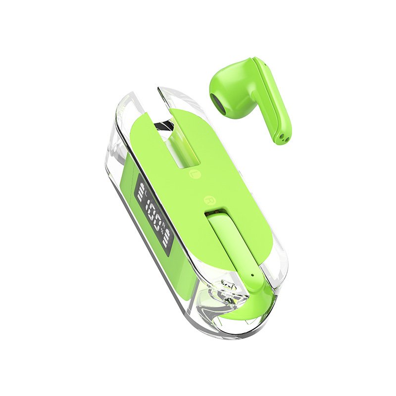TM50 Transparent Shell Gaming BT Headphones Long Life Noise Reduction New TWS Esports Low Latency Wireless Earphones