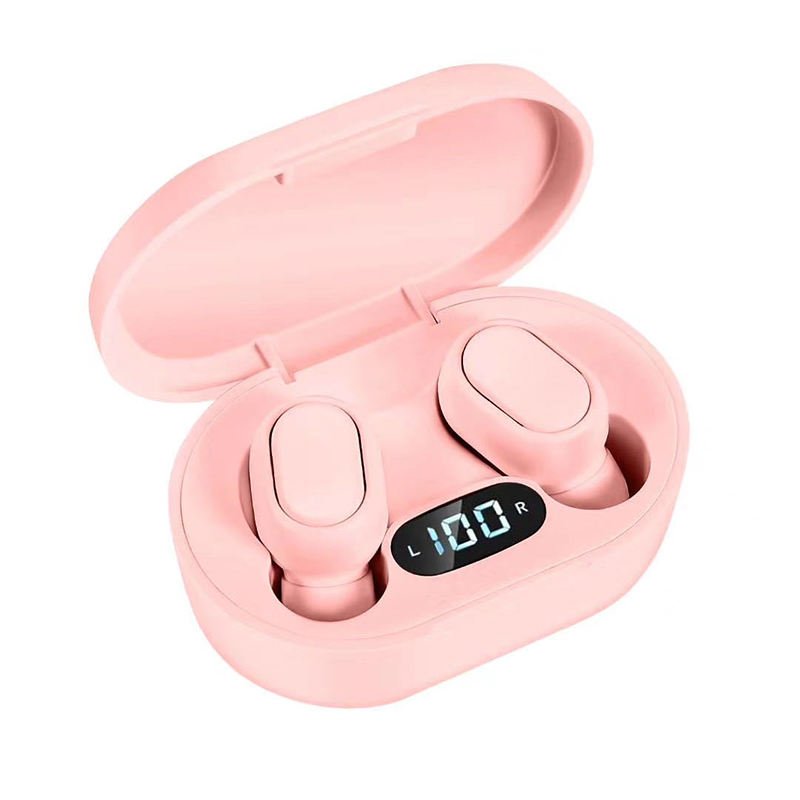 E7S TWS Wireless Headphones bass earphone Control Sport Headset Microphone Music Earphone Work On All Smartphone Earbuds