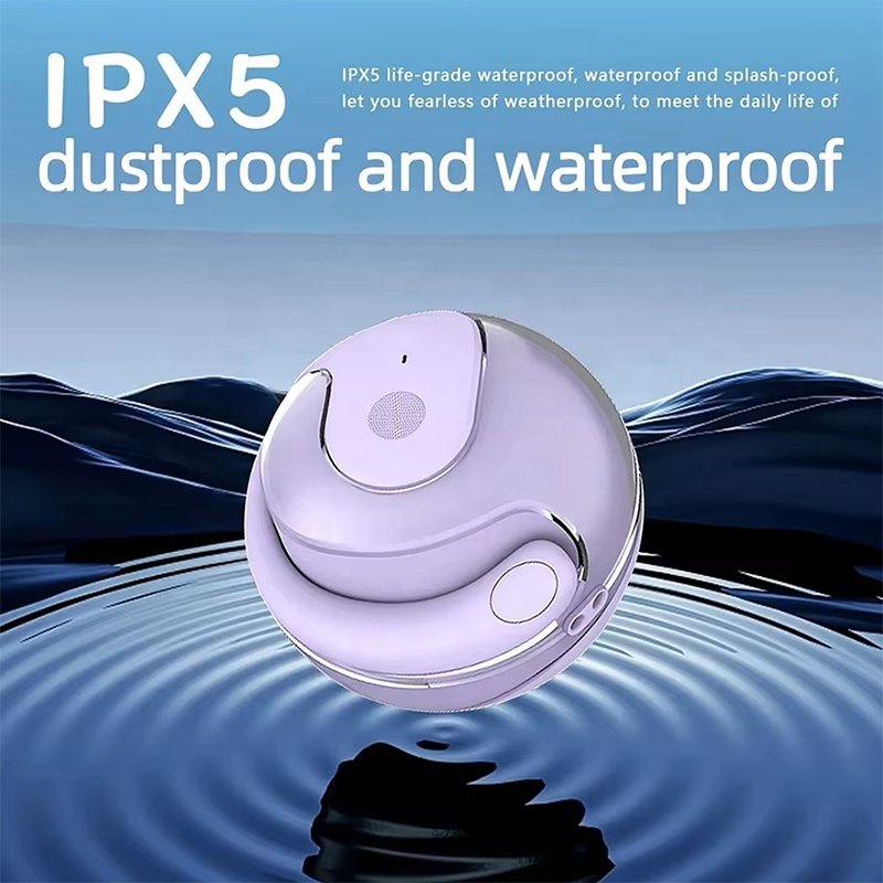 True Wireless Earbuds LED Cool Gaming Earpiece Noise Cancelling Mini Stereo Headset Sports Earphone Earhook Charging Case