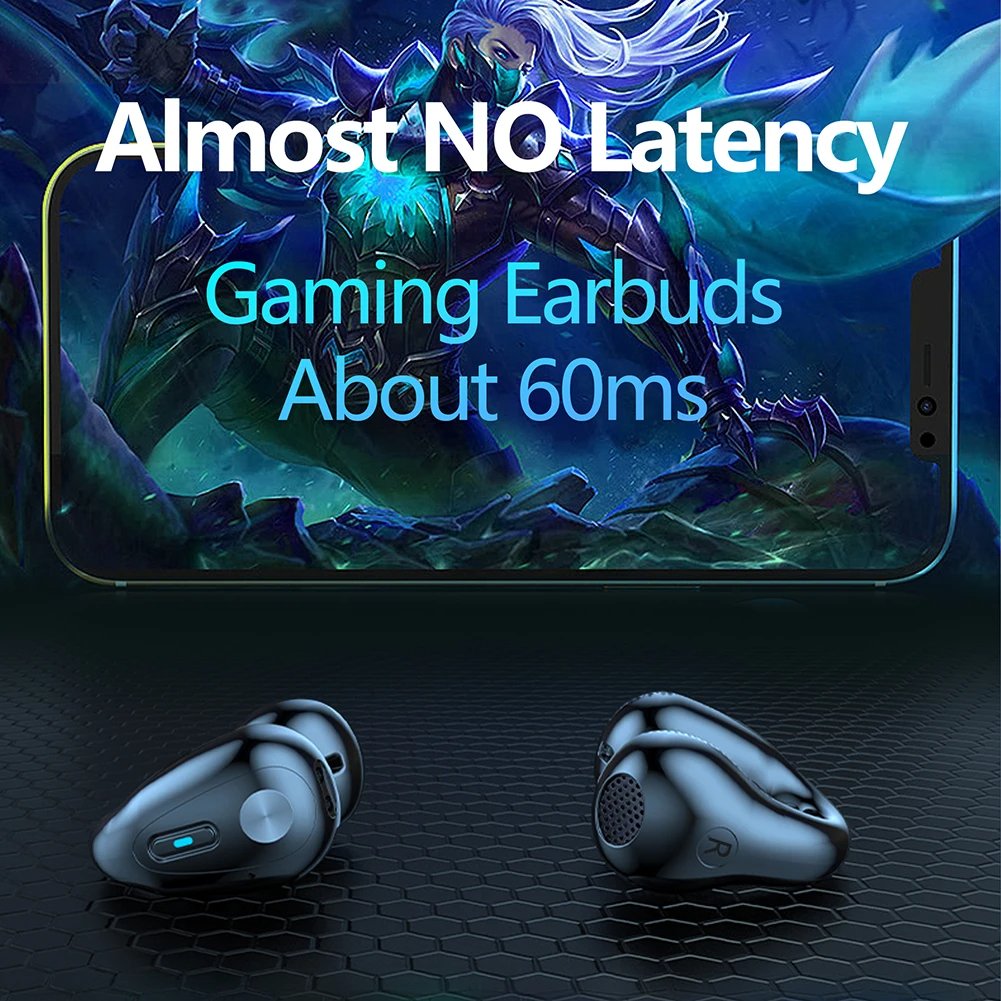 Trending 2024 New TWS Earbuds Sport Gaming In-ear Headphones for Apple Reloj Bone Conduction Headset Business Wireless Earphones