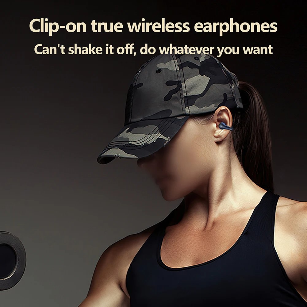Trending 2024 New TWS Earbuds Sport Gaming In-ear Headphones for Apple Reloj Bone Conduction Headset Business Wireless Earphones