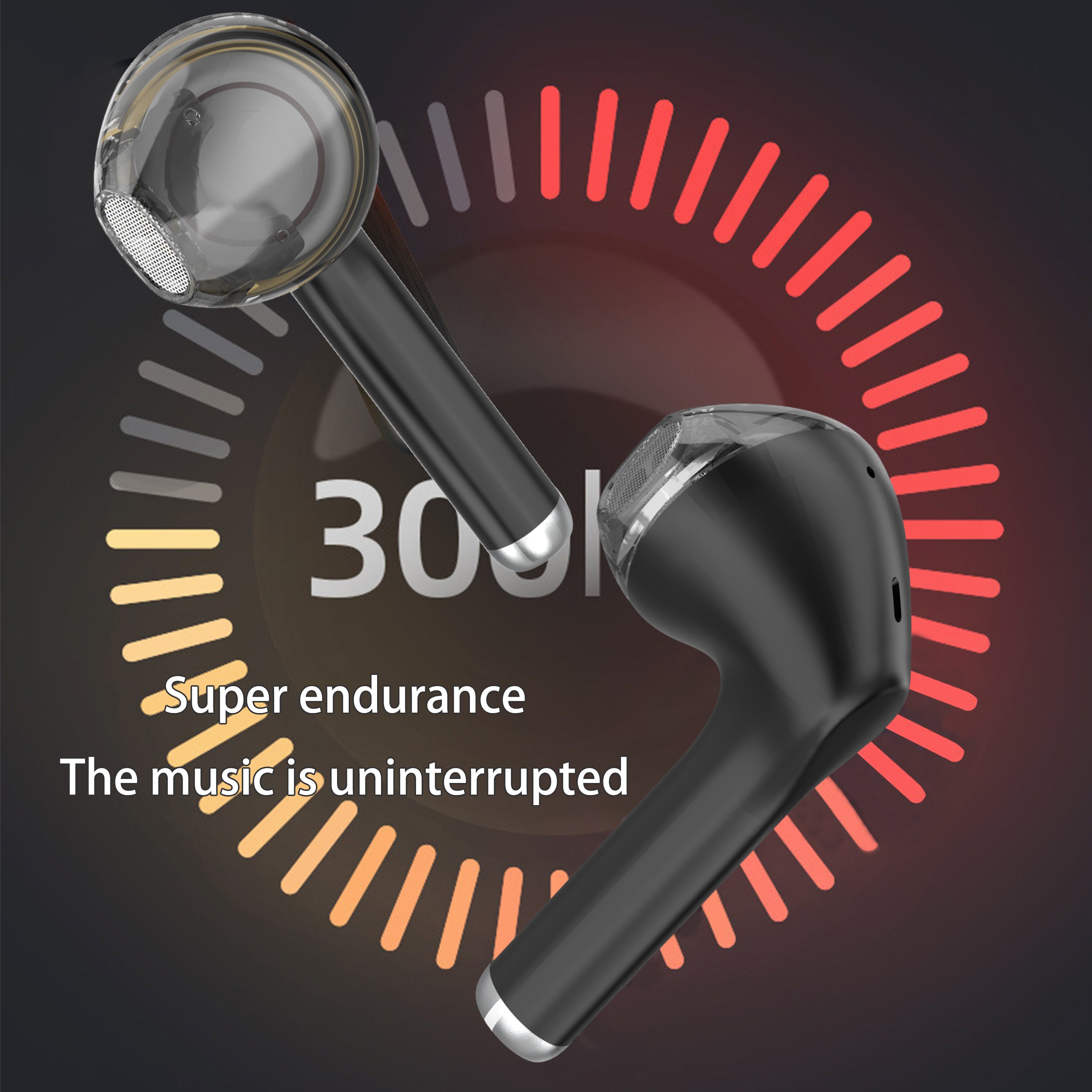 True Wireless Earbuds, in ear wireless earphones with Microphone Charging Case 4.5H Talking time in-Ear TWS Earphones Hi-Fi