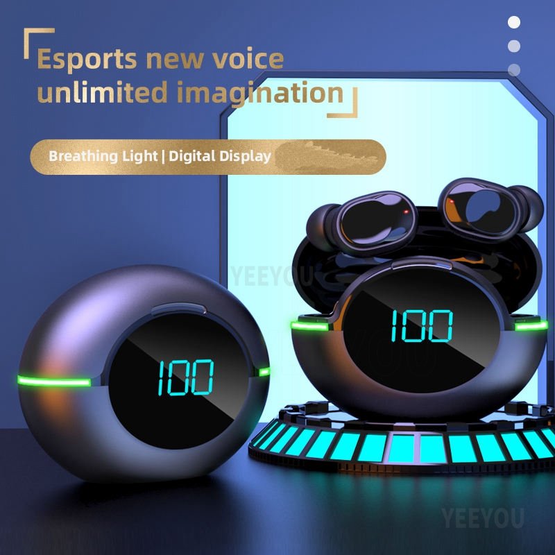 Y80 TWS Wireless Headphones Touch Control LED Display Blue tooth Headset Mic Fone Earphones Air Pro in-ear Earbuds for Phone
