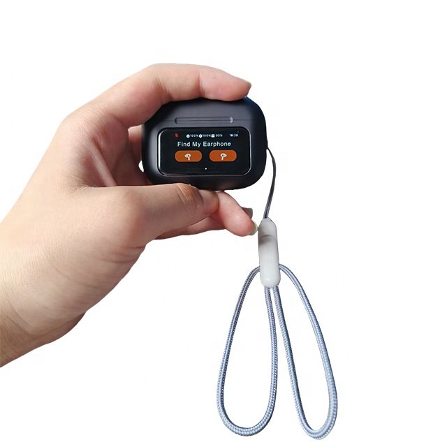2024 New Wireless Earphone With Color Screen Touch Tws Waterproof BT Headphone Noise Canceling A9Pro Earbuds