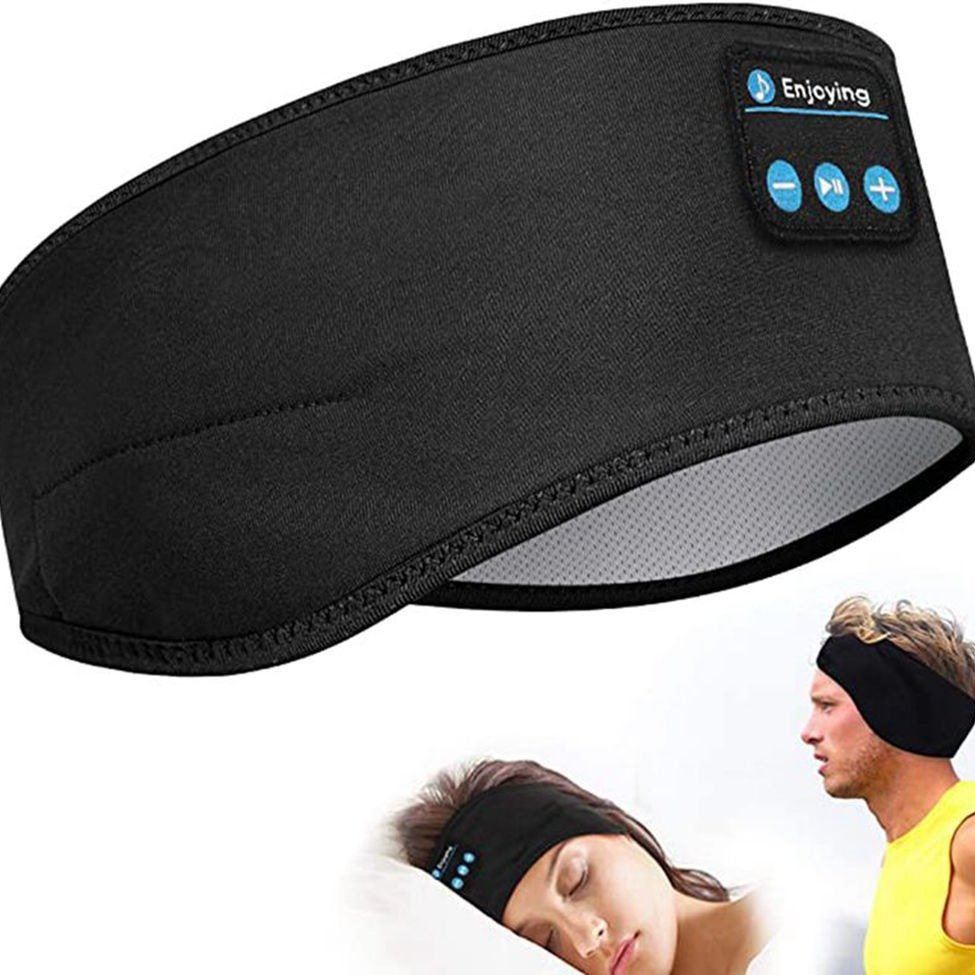 washable Wireless 8-10 hours play Earphone Sleeping Band Headphone Music Headphones Soft sports head band headset