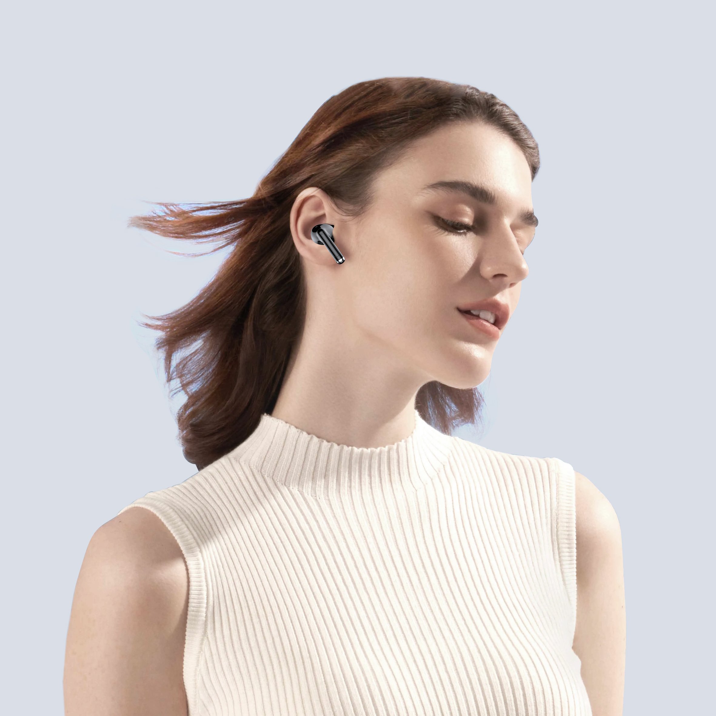 Hot Selling High Quality 3D Stereo Wireless Waterproof Sport Earbuds TWS ANC Noise Cancelling Earphones Gaming In-Ear Headphones