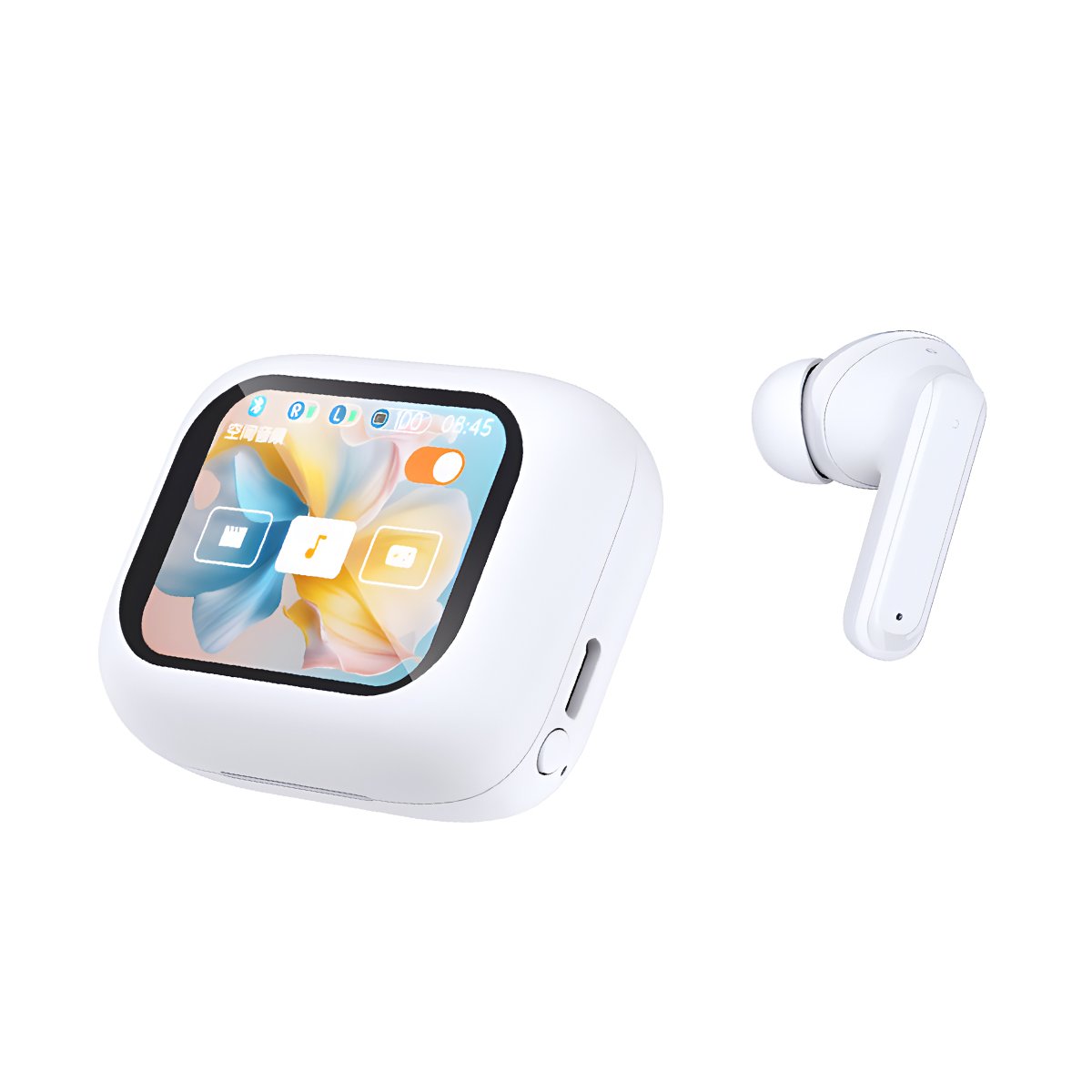 Hot Selling Tws Wireless Hifi Stereo Earbuds With Screen Display Wholesale Noise Cancelling Bluetooth Earphones
