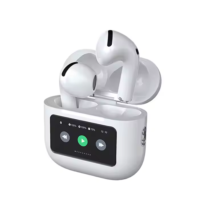touch screen a11 pro air earbuds noise cancelling tws earphones head phone pods for air buds
