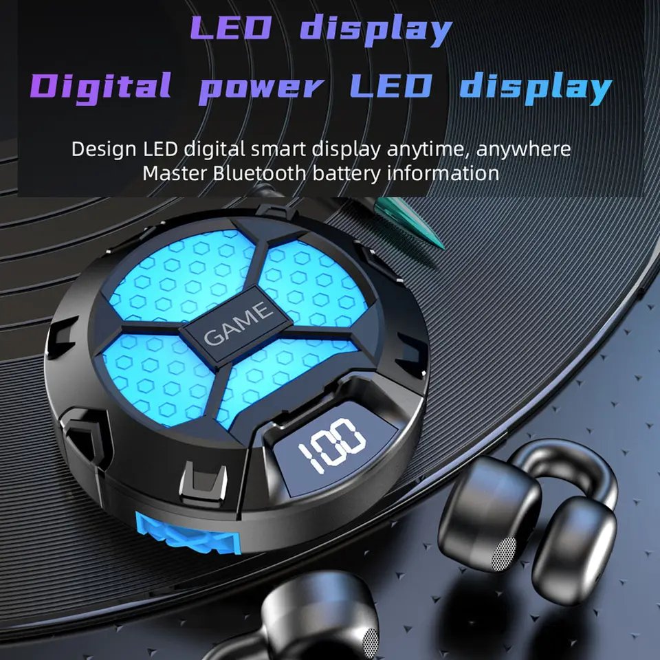 2023 New Products high sensitivity Game headset Noise Reduction Headsets K23 Earbuds Gaming TWS Earphones Headphones
