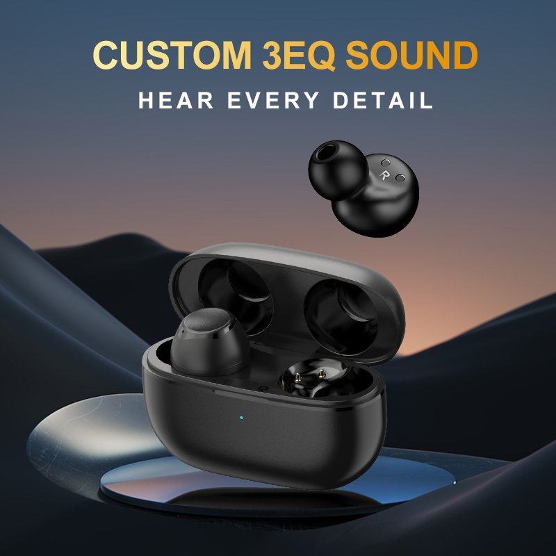 oem earphones wireless waterproof earphones noise canceling wireless bt earphone