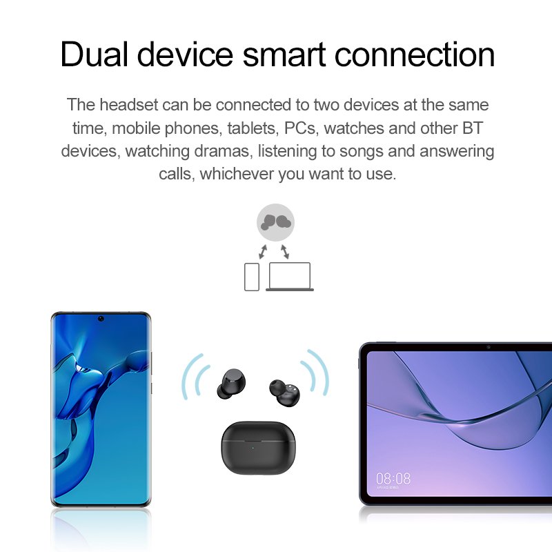 oem earphones wireless waterproof earphones noise canceling wireless bt earphone