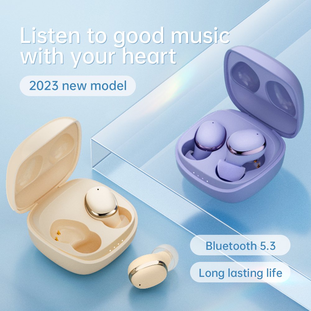 XY-14 TWS Noise Cancelling Earphones Earbuds In Ear Earphones True Wireless Earbuds Stereo Mini Headphones Earphone