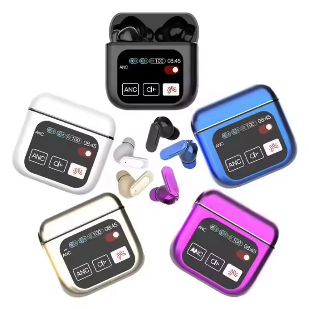 TWS Gaming Headphone tour pro 2 Wireless Earphone LED Display Touch Screen Earbuds Waterproof Earbuds similar type for jbl style