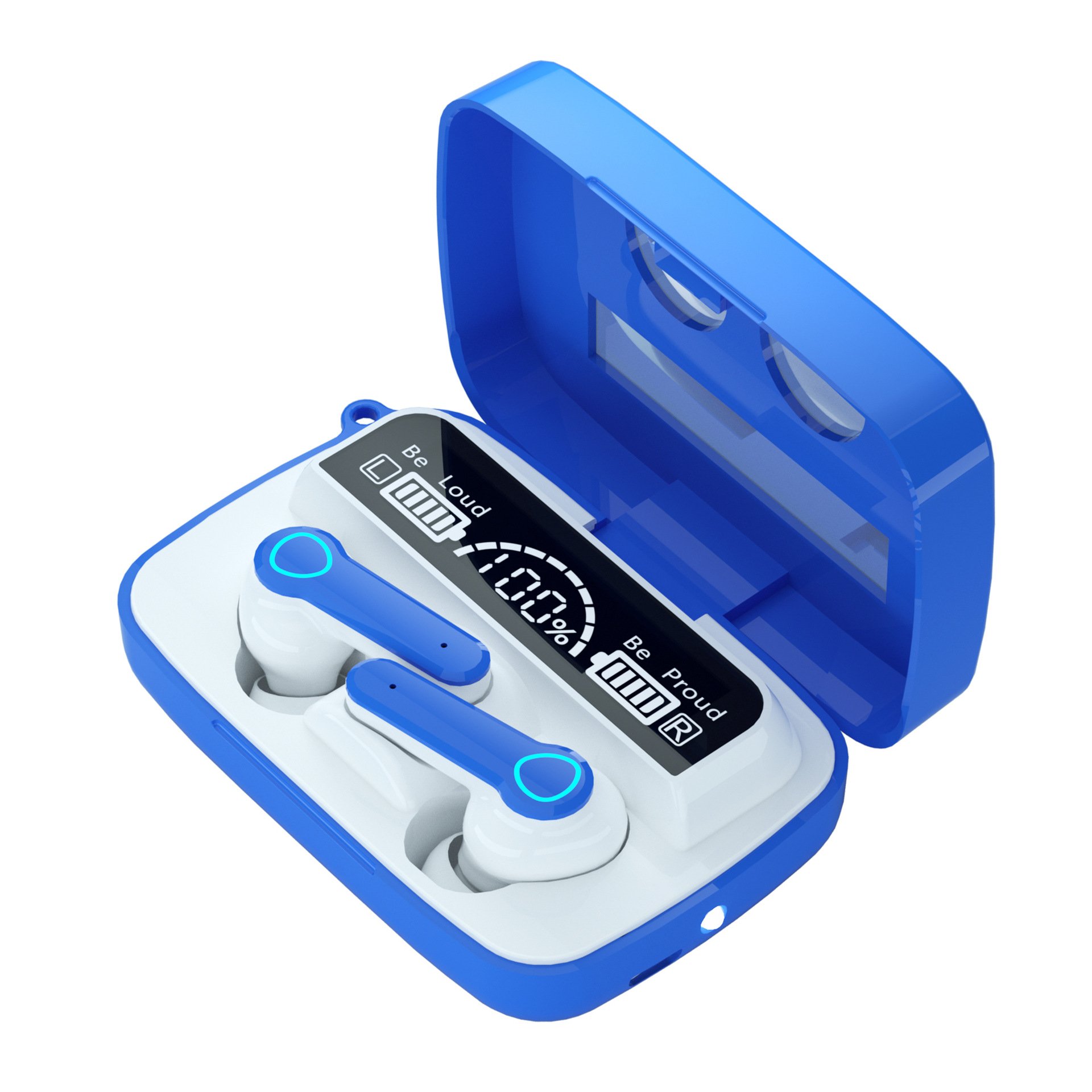 Mini gaming wireless headphones M19 LED power display earbuds Noise Cancelling Wireless outdoor sport Earbuds TWS Earphone